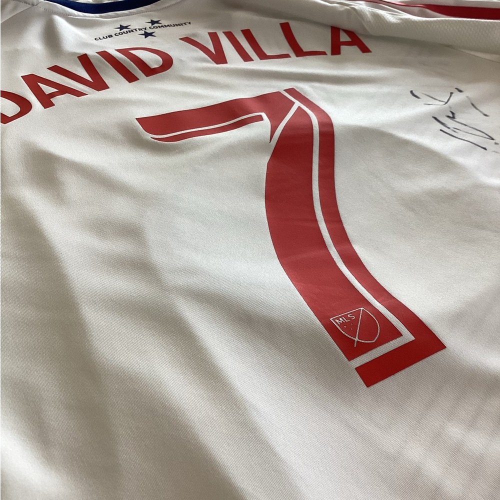 David Villa MLS 20th All Star Jersey (Signed Authentic) NYCFC New York City FC